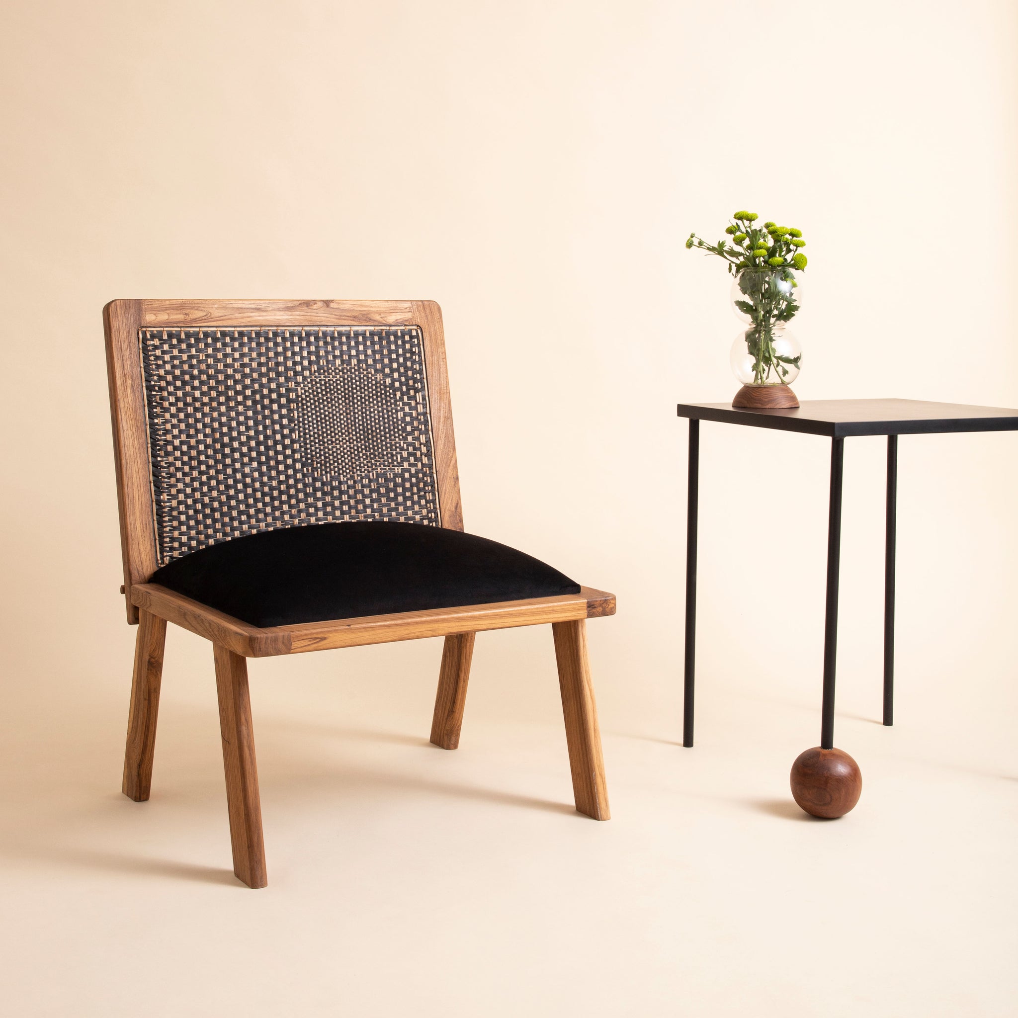 Cane Chair - Brown