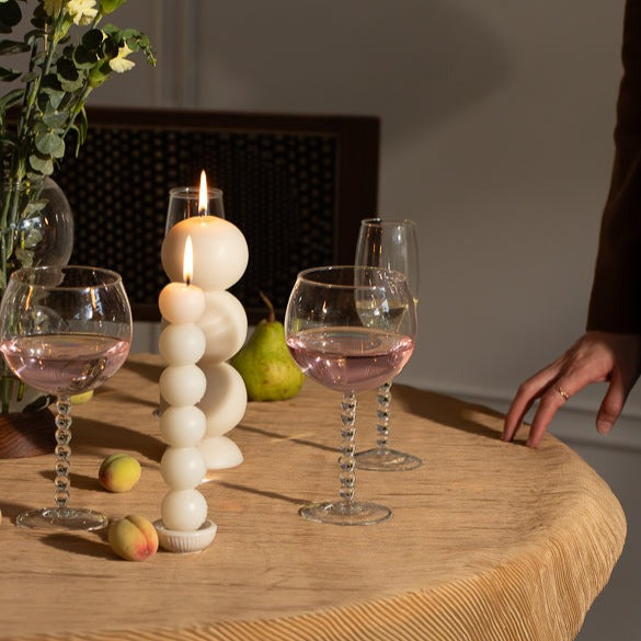 Ball Wine Glass - Goblet (Set of 2)
