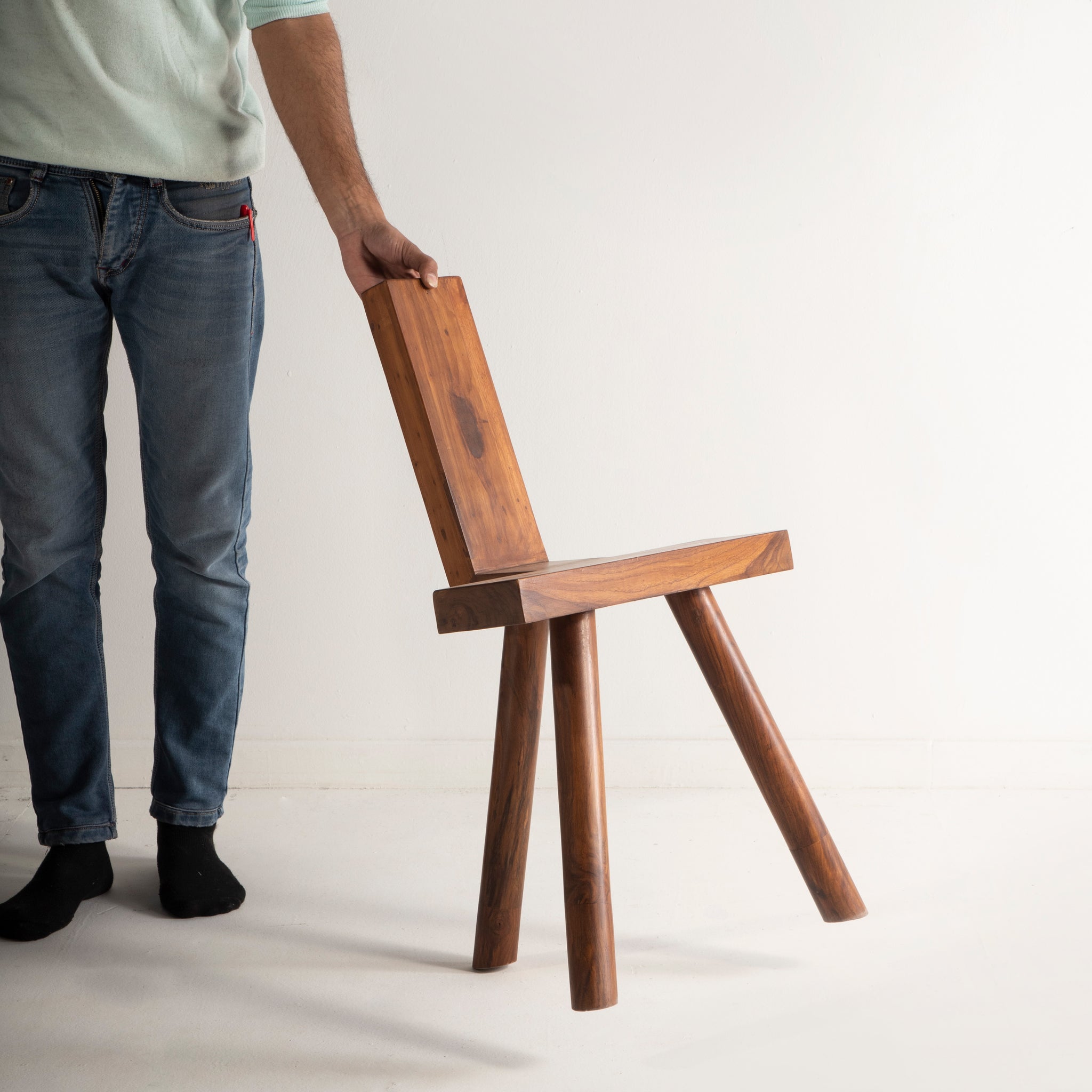 Square Tripod Chair