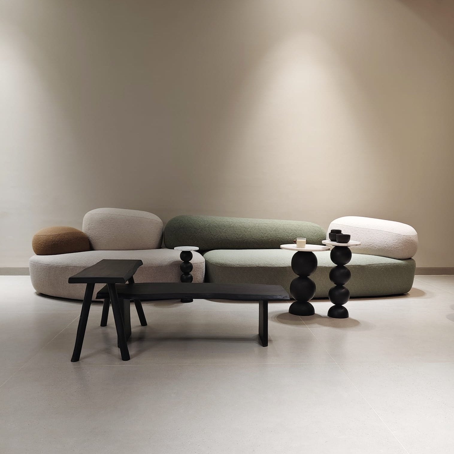 Uneven Bench/Coffee Table - Set of 2 – Objectry