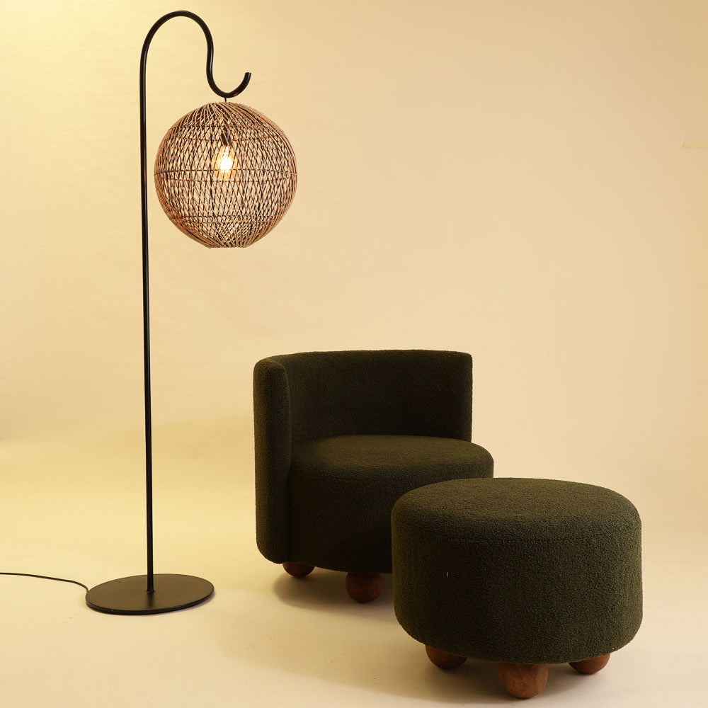 Ball Hook Floor Lamp