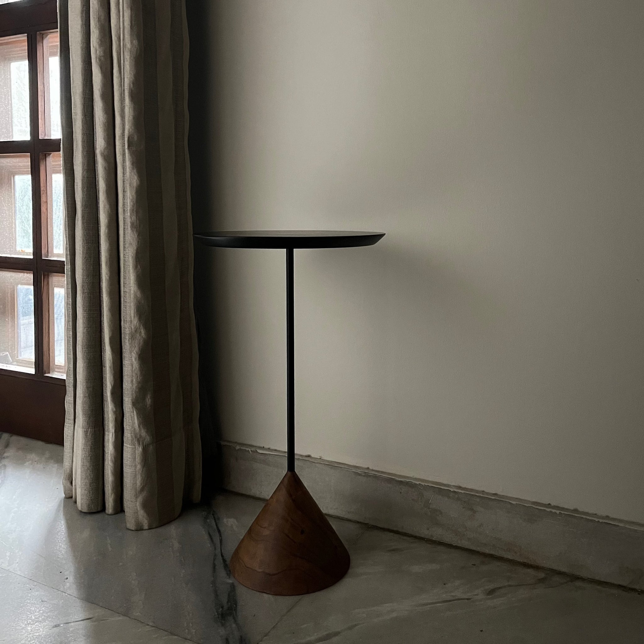 Cone End Table
