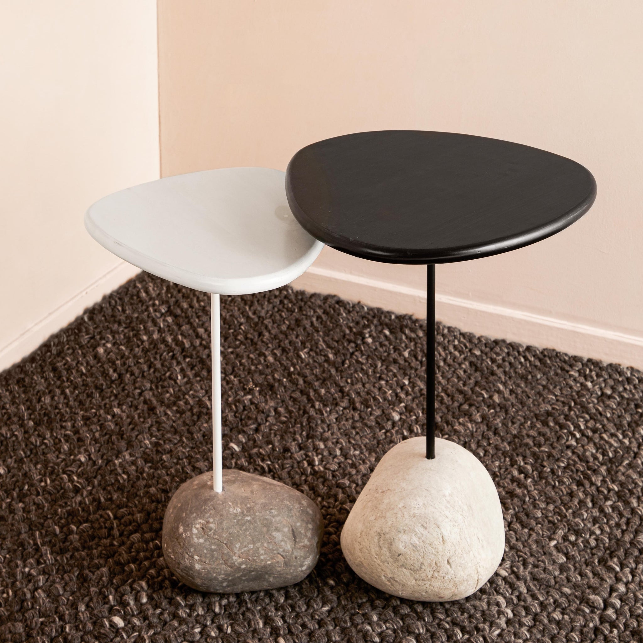 Pebble End Tables - Set of 2