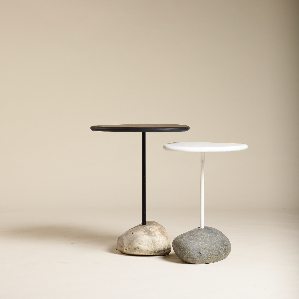 Side Table Objectry Pebble End Tables - Set of 2 – Objectry