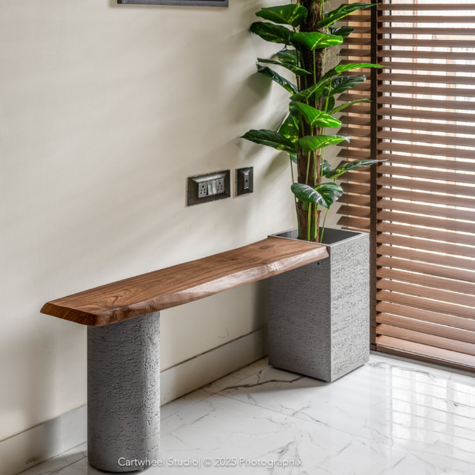 planter bench indoor Dot Square Planter Bench – Objectry