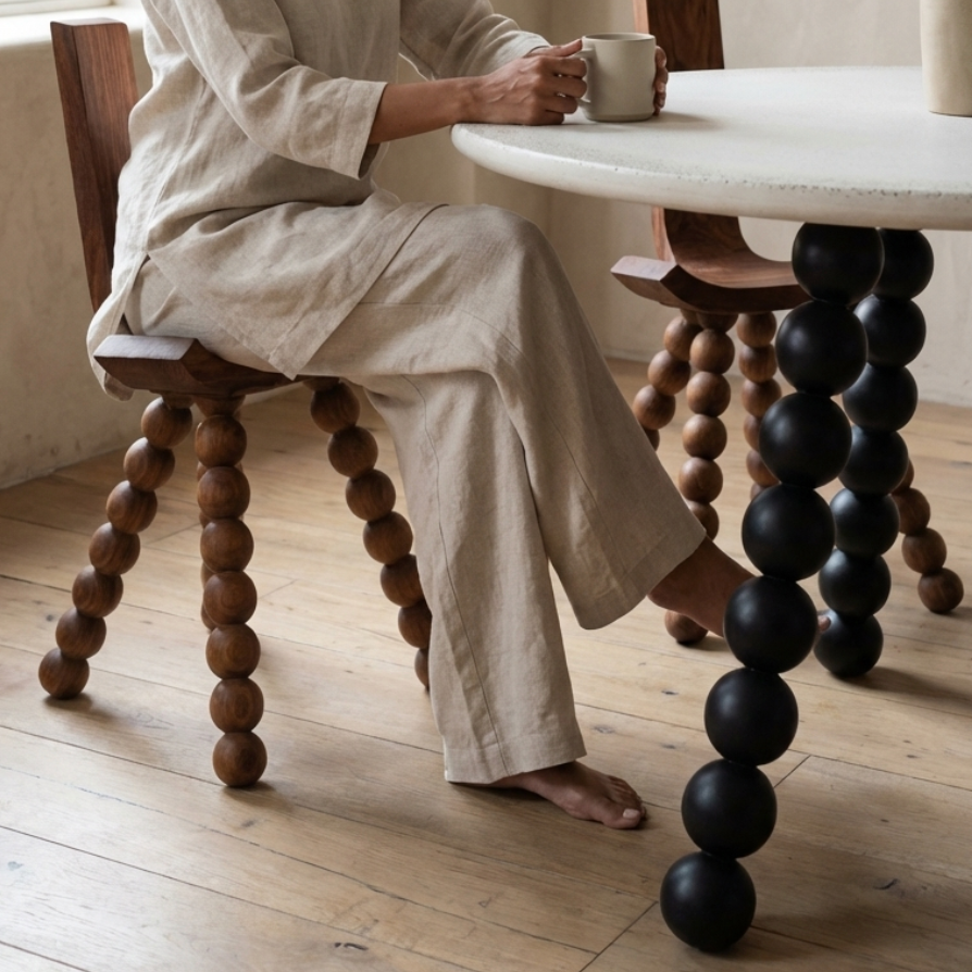 Ball String Dining Table – Objectry