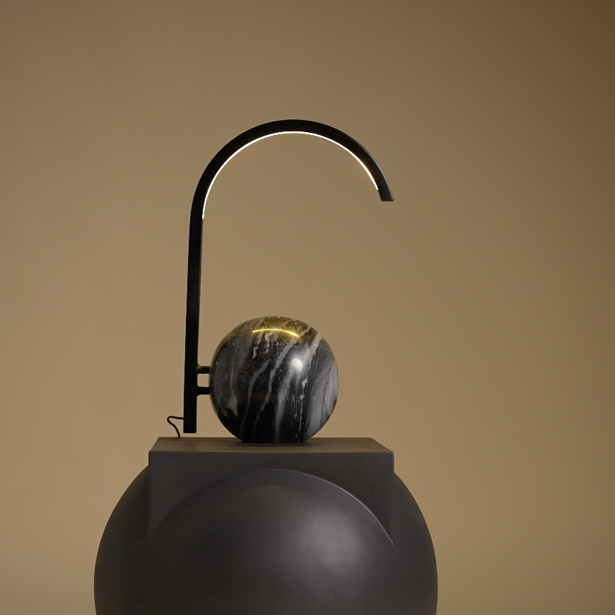 Ball Arc Table Lamp – Objectry