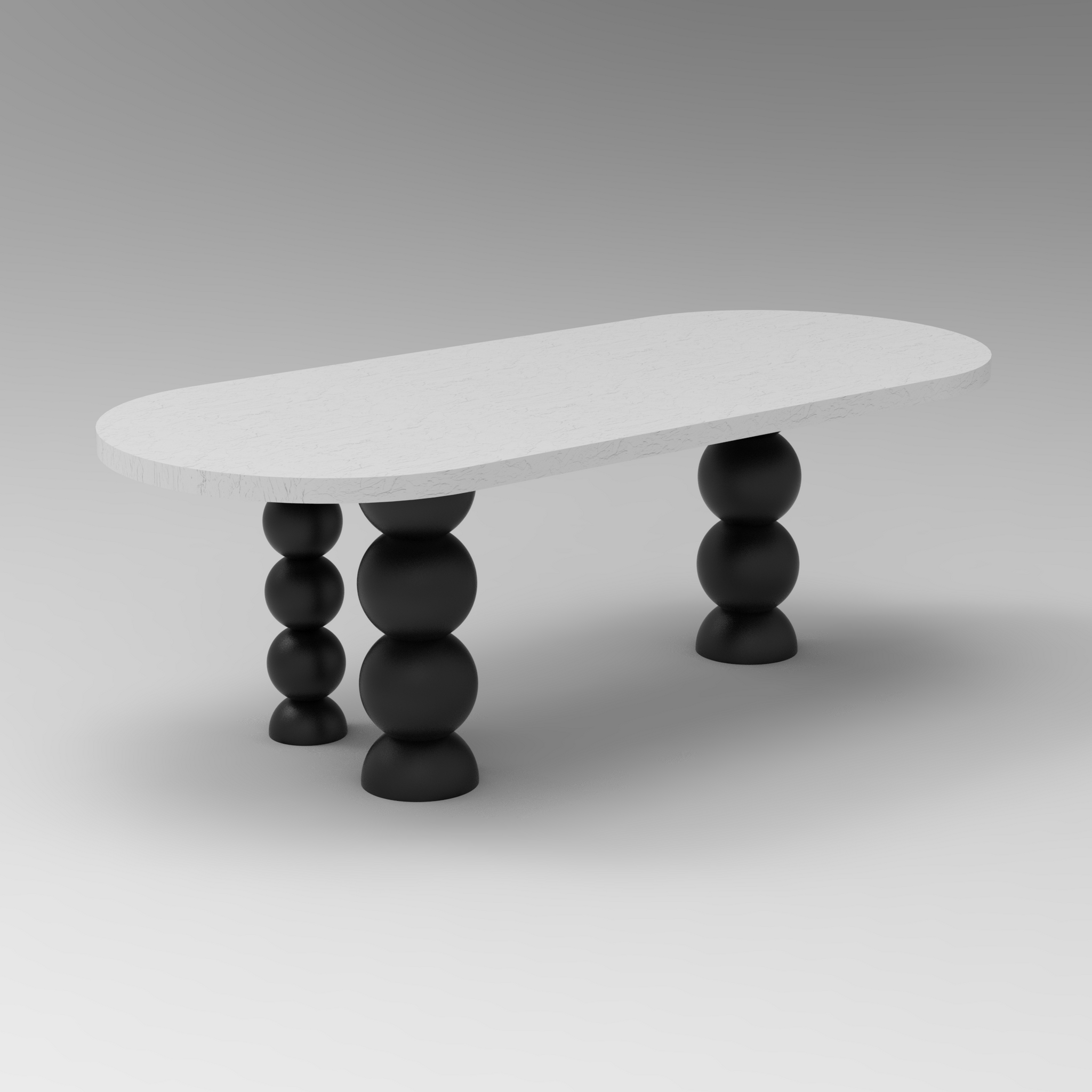 Linear Ball Pack Dining Table