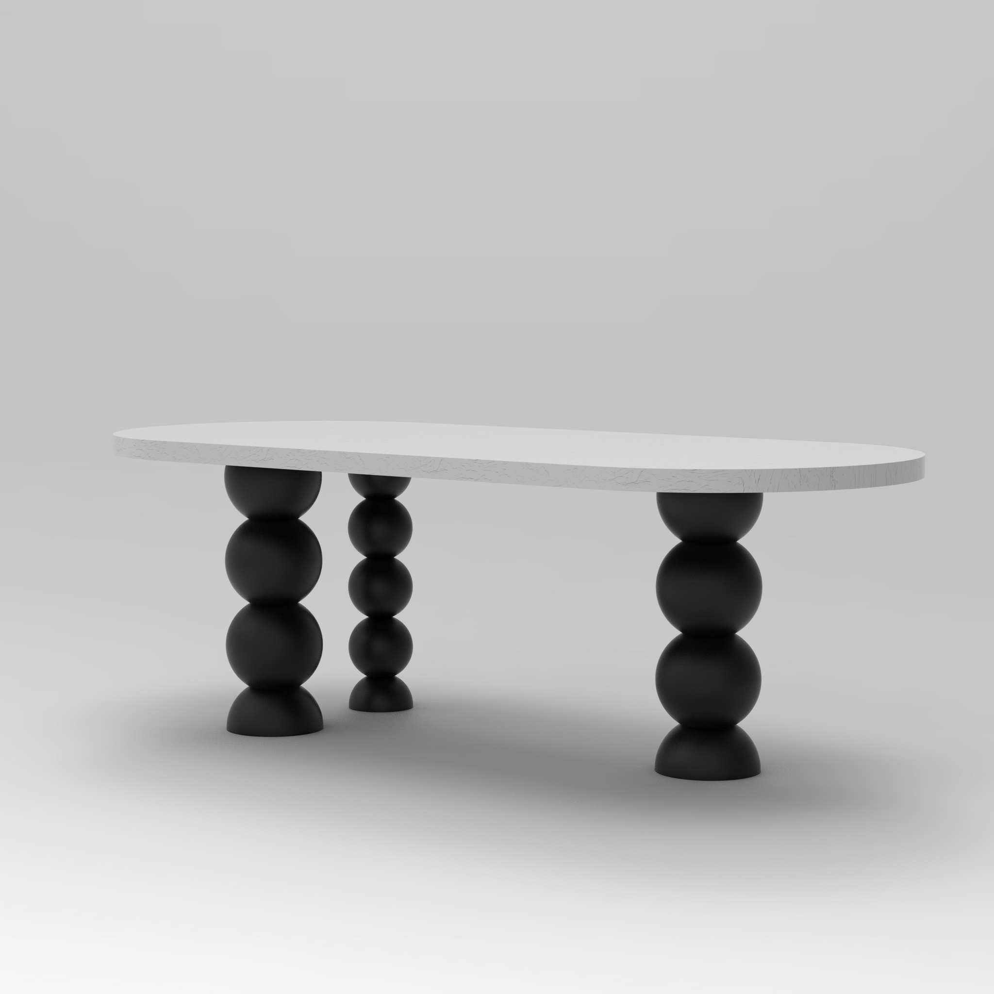 Linear Ball Pack Dining Table