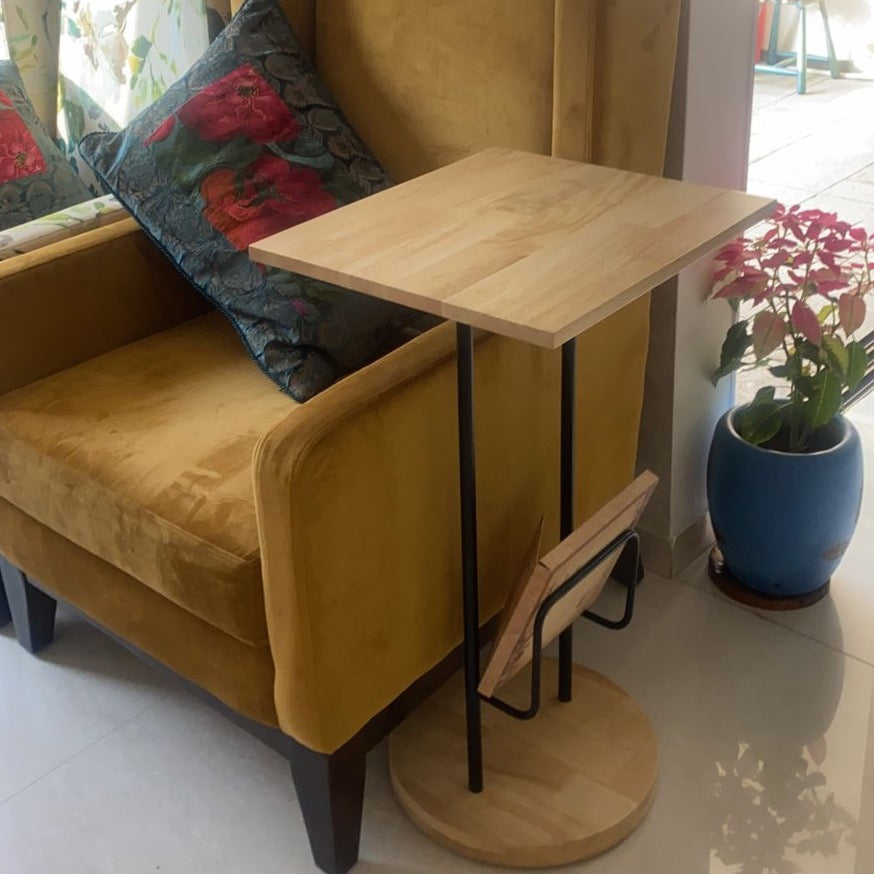 Dot Square End Table