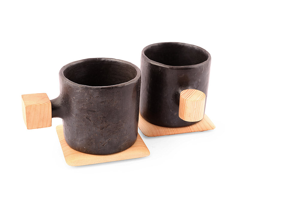 Dot Square Mug Set