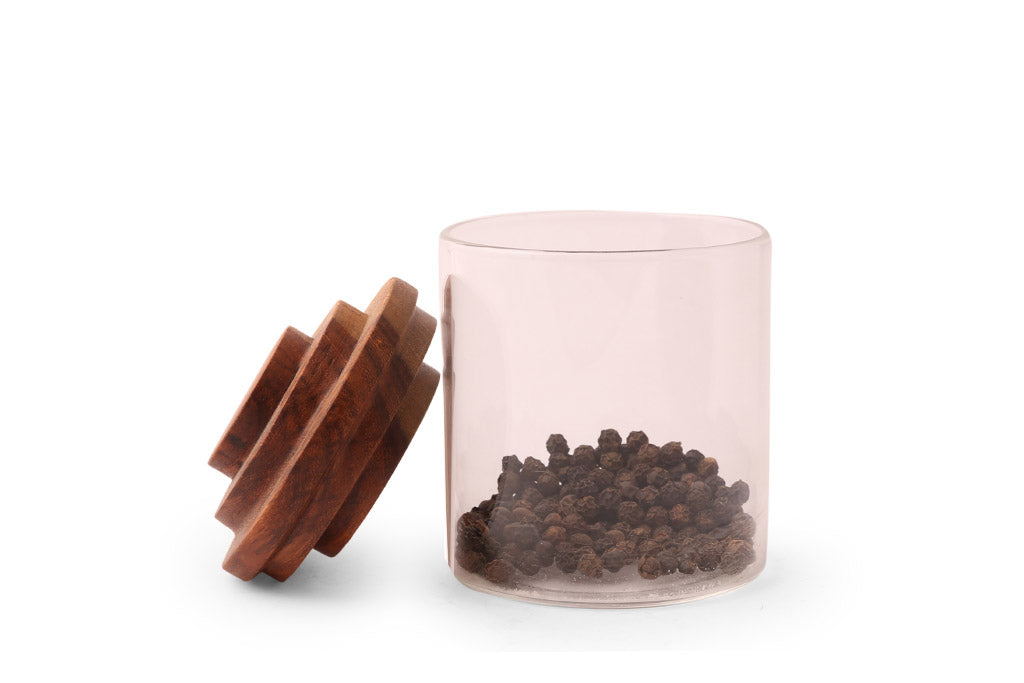 Staircase Glass Jar